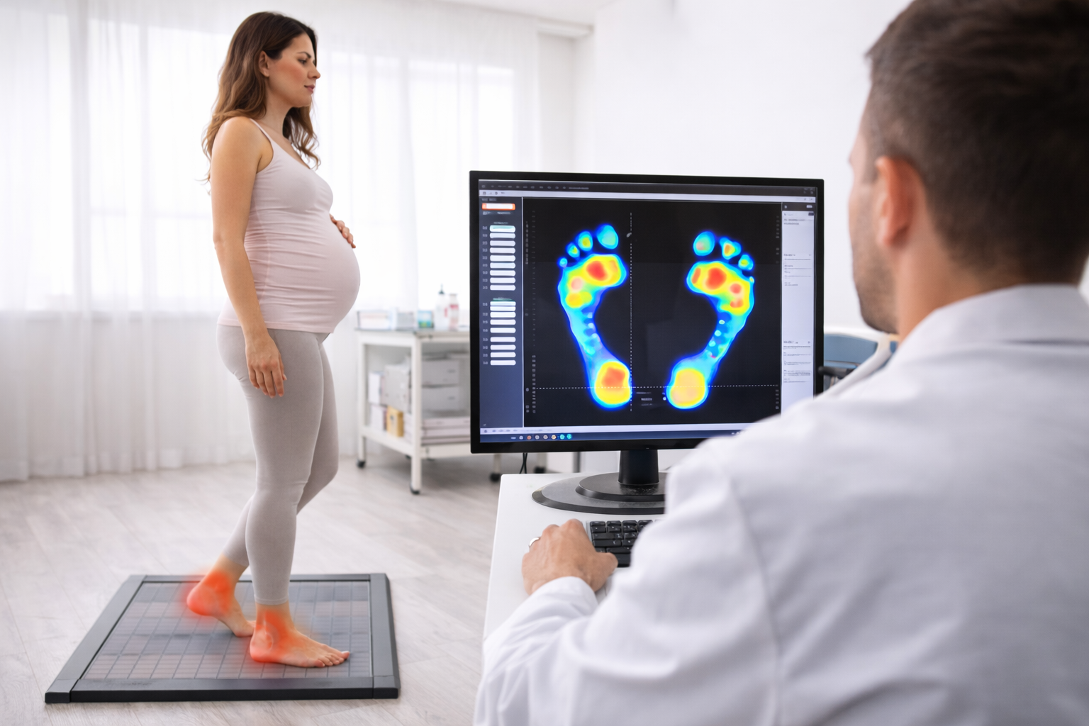 Salud podológica en el embarazo cambios y cuidados necesarios