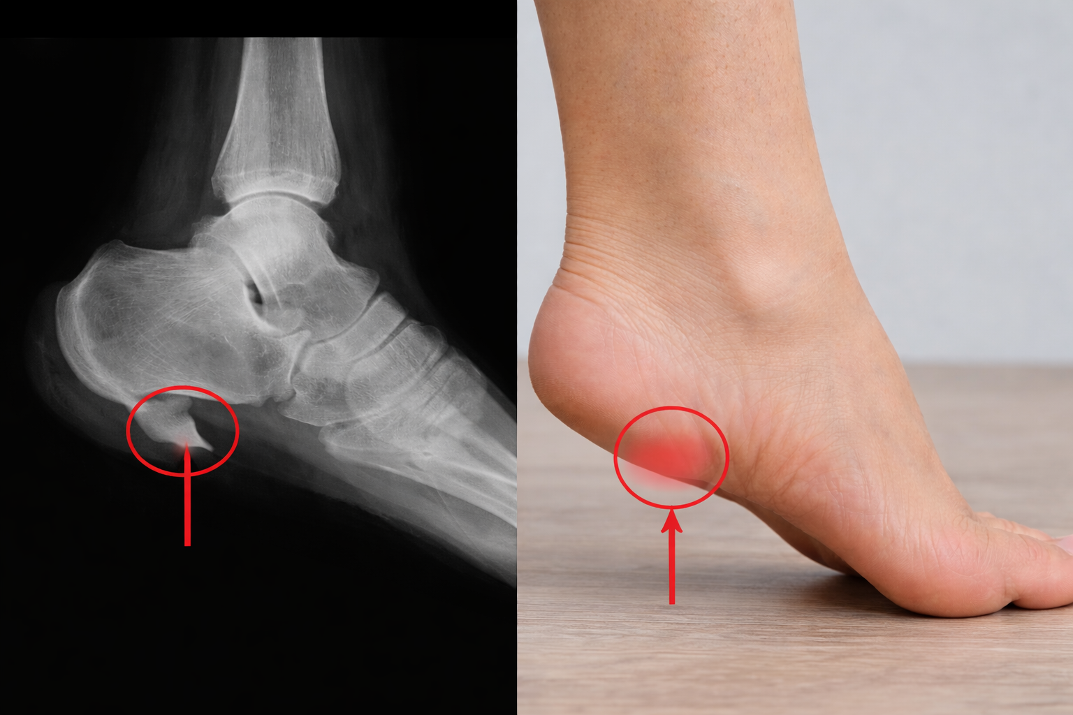 Tratamiento avanzado del espolón calcáneo en la clínica podológica