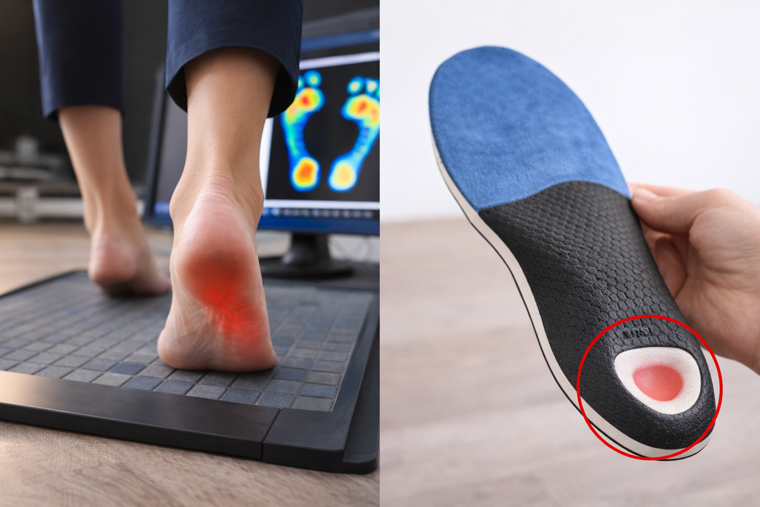 Tratamiento avanzado del espolón calcáneo en la clínica podológica